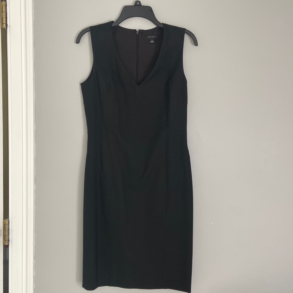 Ann Taylor black dress size 4